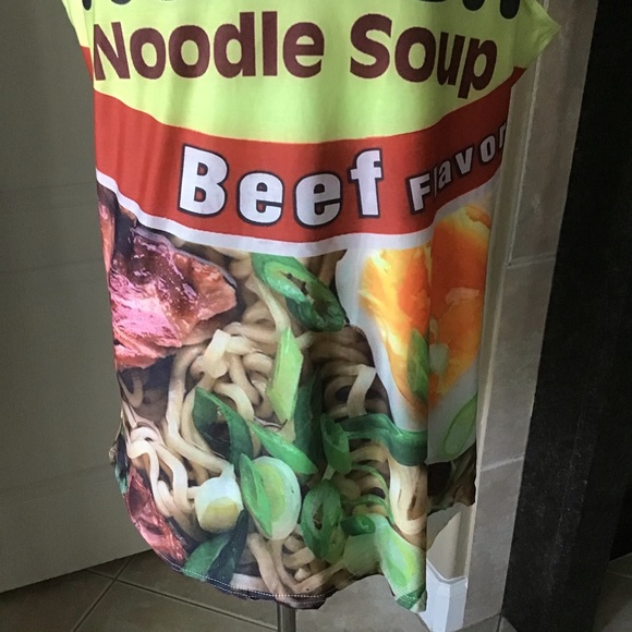 LAST 1! XL ONLY! Vintage Getonfleek Tank Top Beef Ramen Pop Art Mod Streetwear - Picture 7 of 9